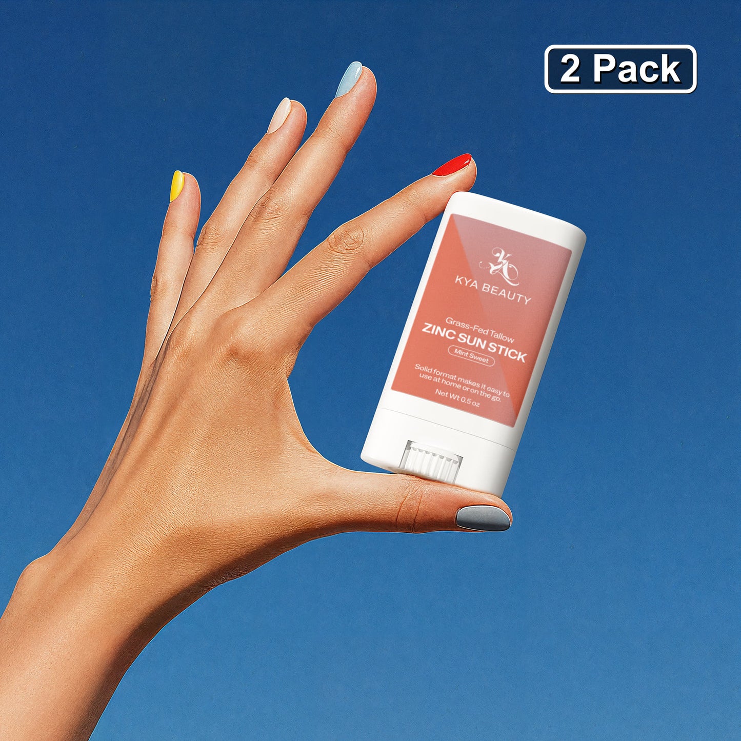 2 Pack Tallow Zinc Sun Stick