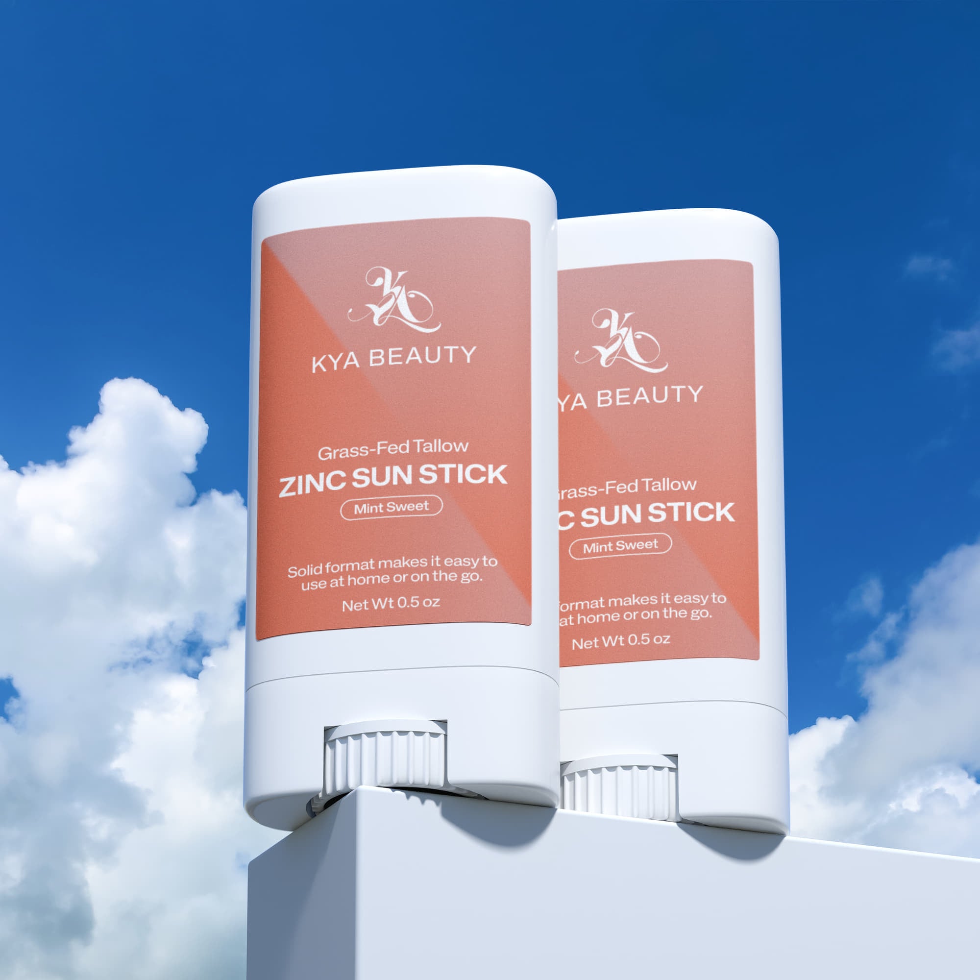 2 Pack Tallow Zinc Sun Stick