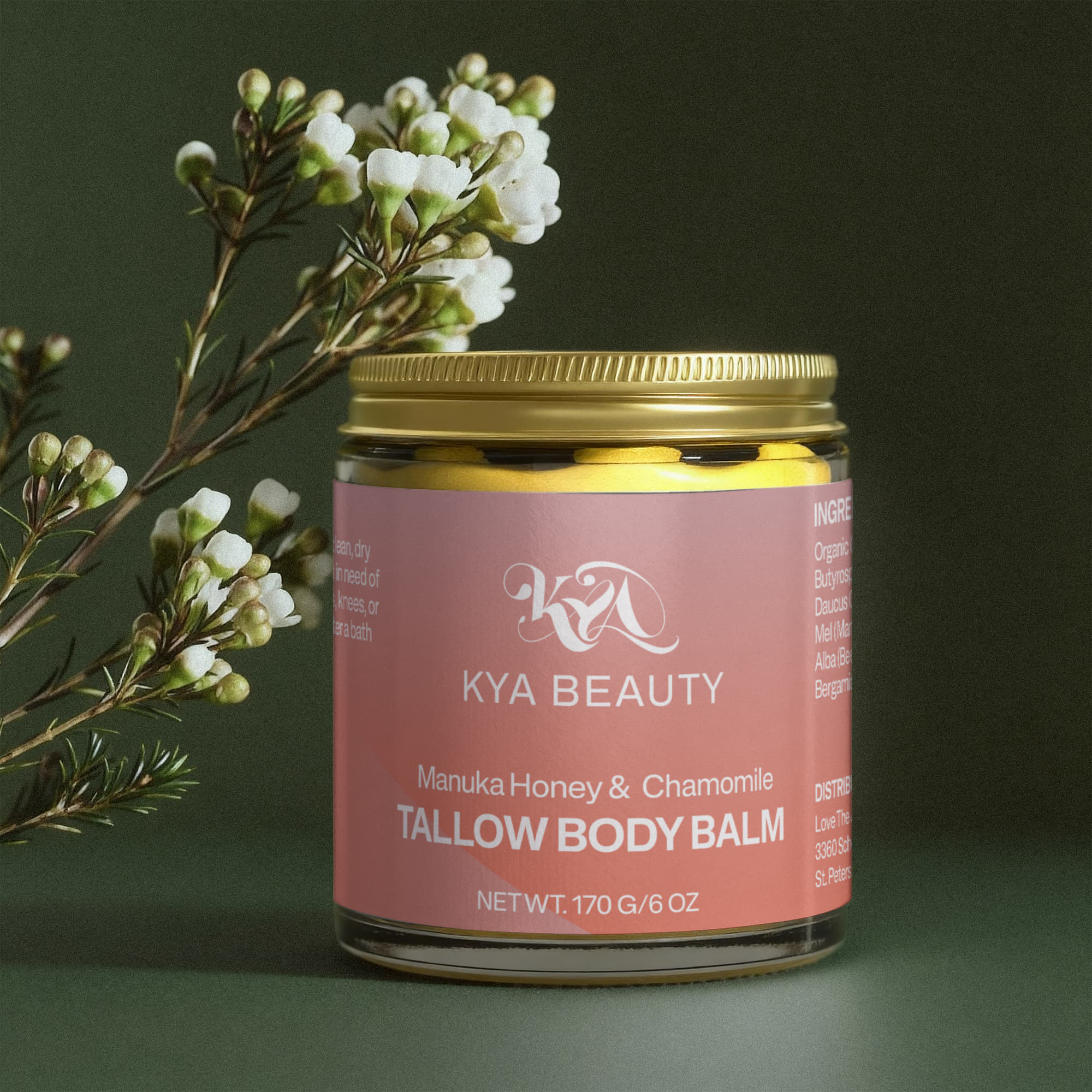 Manuka Honey Chamomile Tallow Body Balm